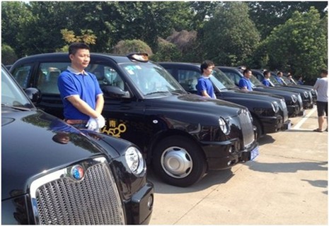 Geely to supply 500 London taxis to Nanjing